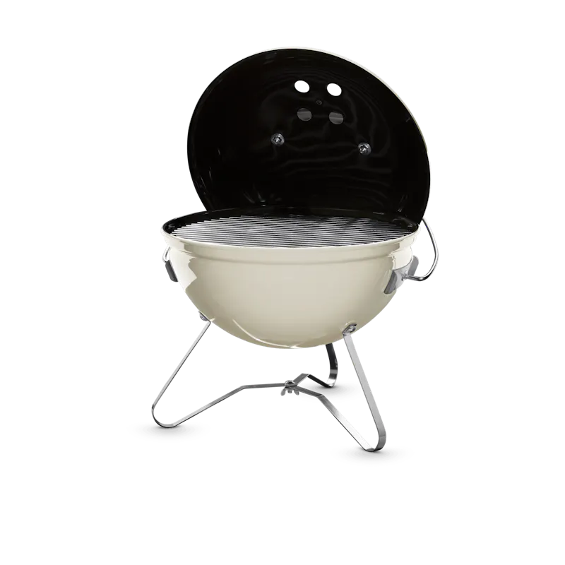 SMOKEY JOE® PREMIUM-HOUTSKOOLBARBECUE VAN 37 CM - Ivory