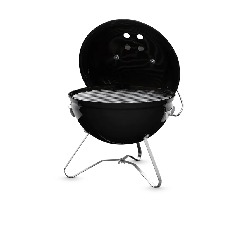 SMOKEY JOE® PREMIUM-HOUTSKOOLBARBECUE VAN 37 CM - Zwart