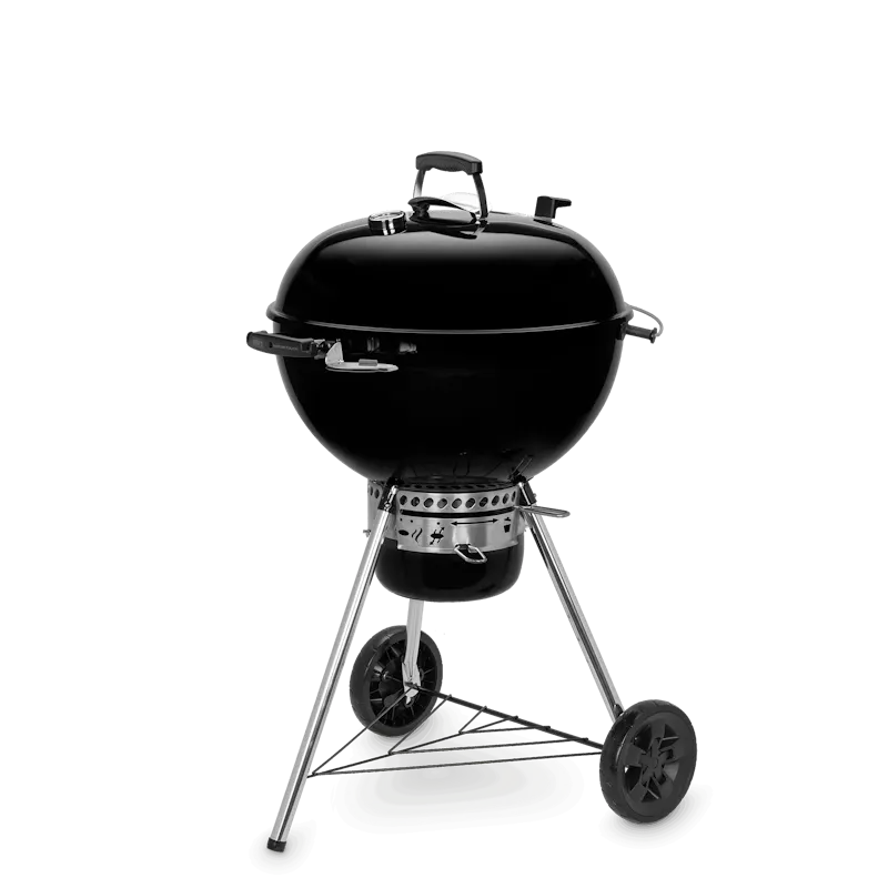 MASTER-TOUCH GBS E-5755-HOUTSKOOLBARBECUE VAN 57 CM - Zwart