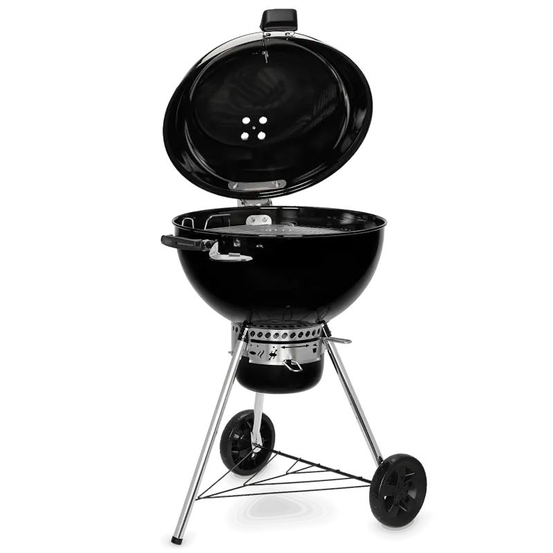 MASTER-TOUCH GBS PREMIUM E-5770-HOUTSKOOLBARBECUE VAN 57 CM - Zwart