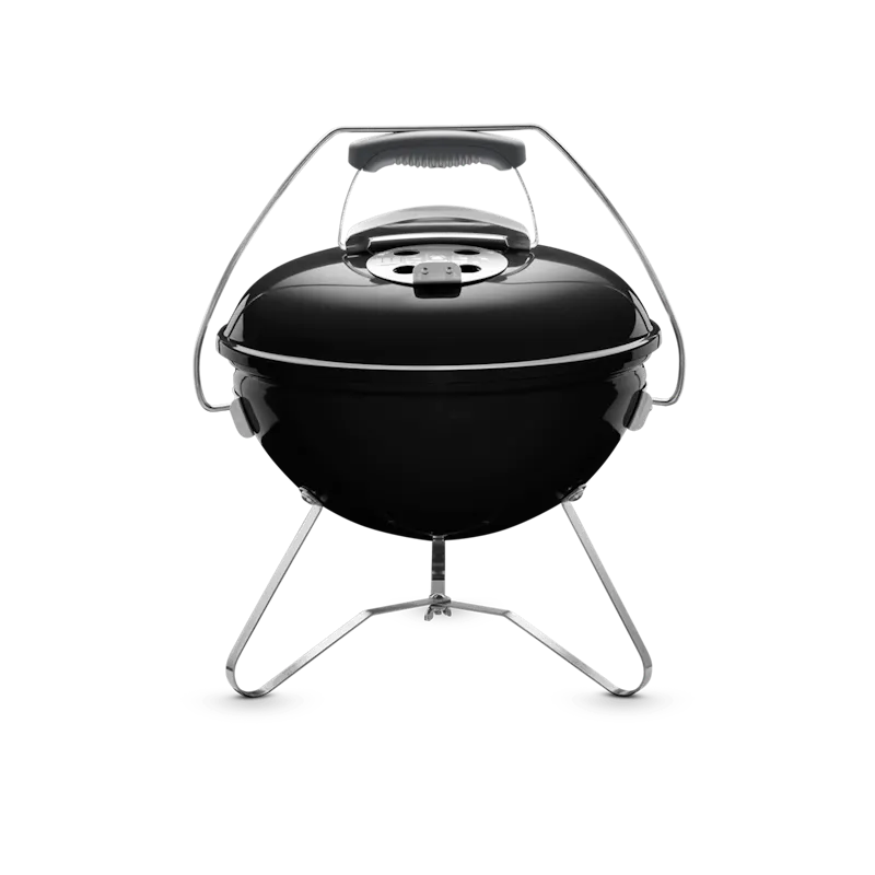 SMOKEY JOE® PREMIUM-HOUTSKOOLBARBECUE VAN 37 CM - Zwart