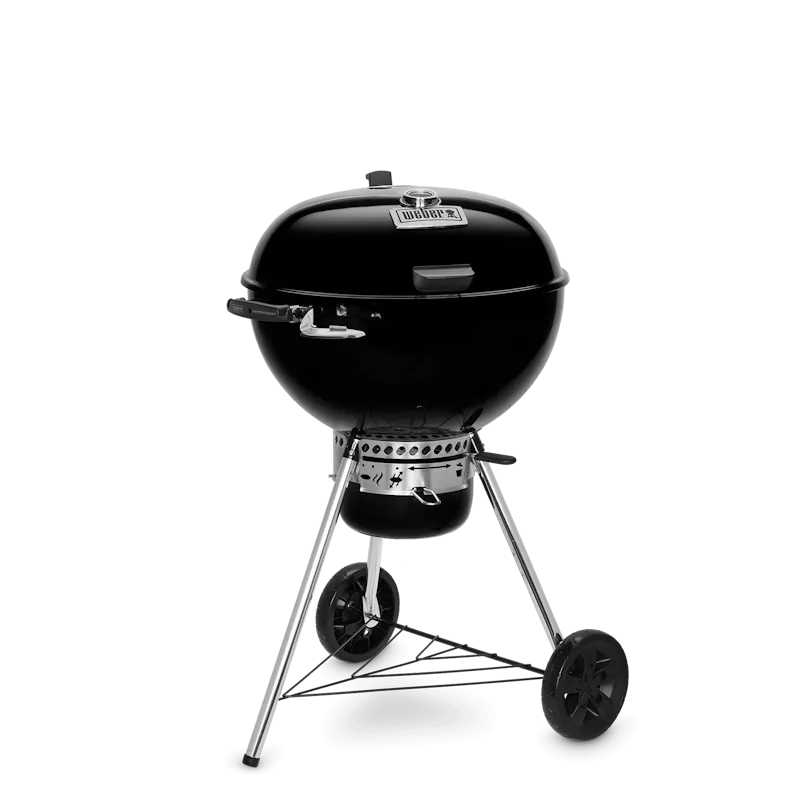 MASTER-TOUCH GBS PREMIUM E-5775-HOUTSKOOLBARBECUE VAN 57 CM - Zwart