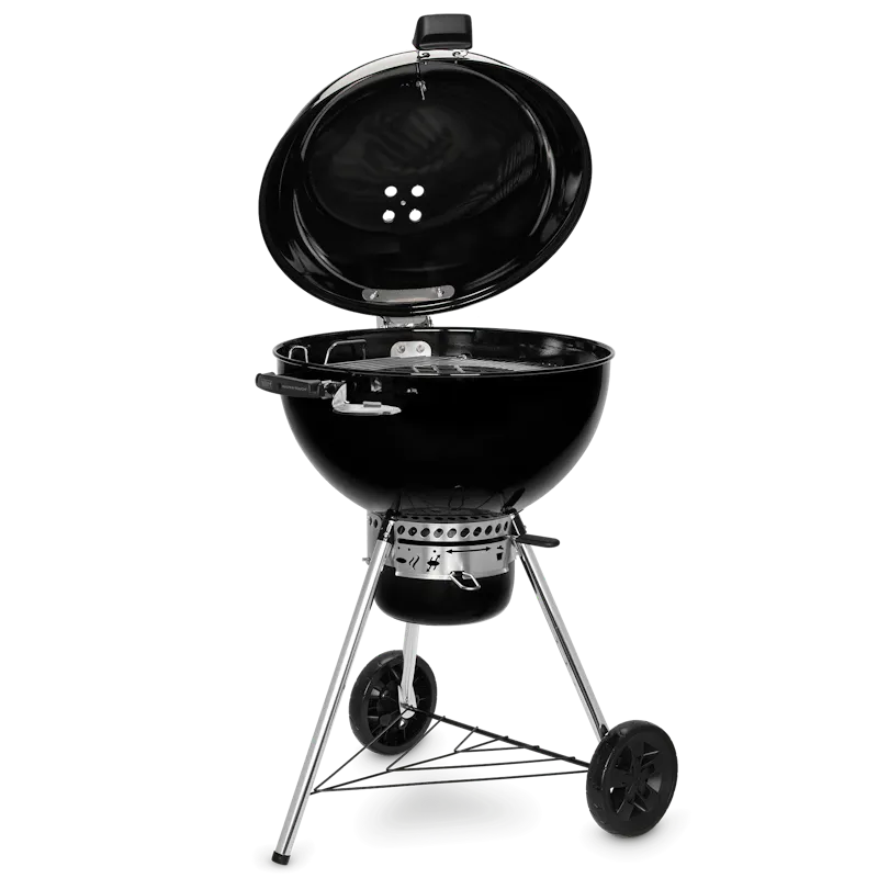 MASTER-TOUCH GBS PREMIUM E-5775-HOUTSKOOLBARBECUE VAN 57 CM - Zwart