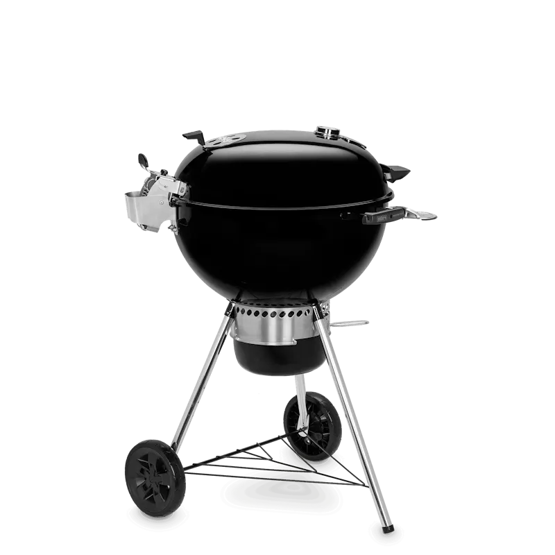 MASTER-TOUCH GBS PREMIUM E-5775-HOUTSKOOLBARBECUE VAN 57 CM - Zwart