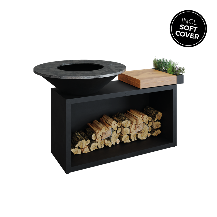 OFYR Island Black 100 Teak Hout